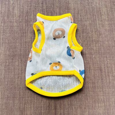 ÁO THUN BA LỖ THÔNG HƠI SIÊU CUTE TỪ 1-7KG DÀNH CHO THÚ CƯNG CHÓ MÈO