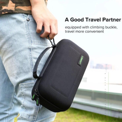 Ugreen UG50275LP145TK 26x13x8CM màu Đen Túi đựng phụ kiện đa năng chống sốc - HÀNG CHÍNH HÃNG