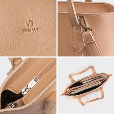 Túi Yuumy ( Thời trang nữ công sở dáng đứng - Túi xách da Bergen YTX55 )