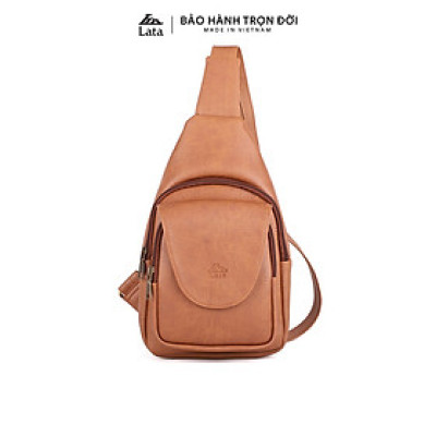 Balo Lata ( Thời trang nam đi chơi cỡ nhỏ - Balo đeo chéo da BALC22 )