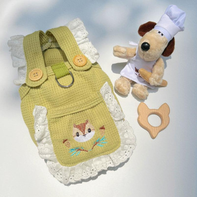 Áo đôi, áo cặp vải cotton cho Chó Mèo , Áo Giữ ấm, có tay. Quần Áo Thú Cưng