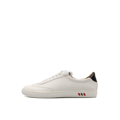 Giày Sneaker Tomoyo  Nam Cột Dây Màu Trắng Lót Da Cừu Siêu Êm TMN21507