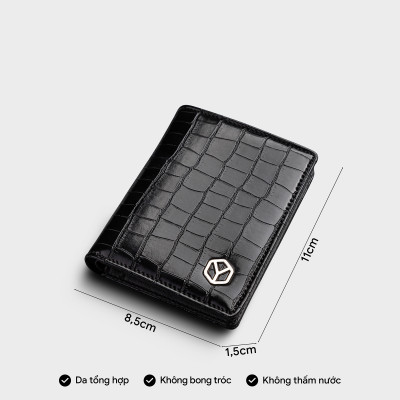 Ví Yuumy ( Thời trang nữ dáng đứng cầm tay nhỏ gọn - Ví da Verein YV83 )