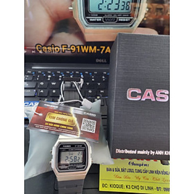 Đồng hồ Nam Casio 33 mm  F-91WM-7ADF