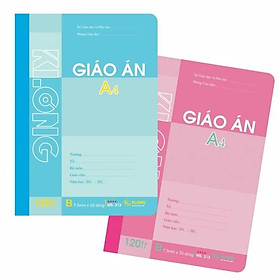 Sổ Giáo án A4 120 Trang; MS: 313