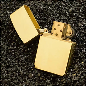 Vỏ Hột Quẹt Bật Lửa Xăng Đá Zorro ZCX-041 Chất Liệu Đồng Nắp Giữ Xăng Cực Khít Dùng Xăng Ippo