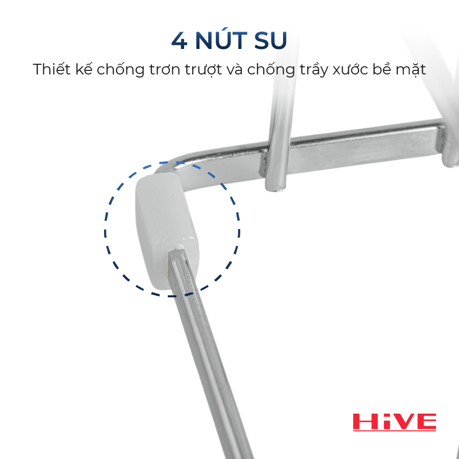 Gía Thớt Inox 304 HiVE Cao Cấp