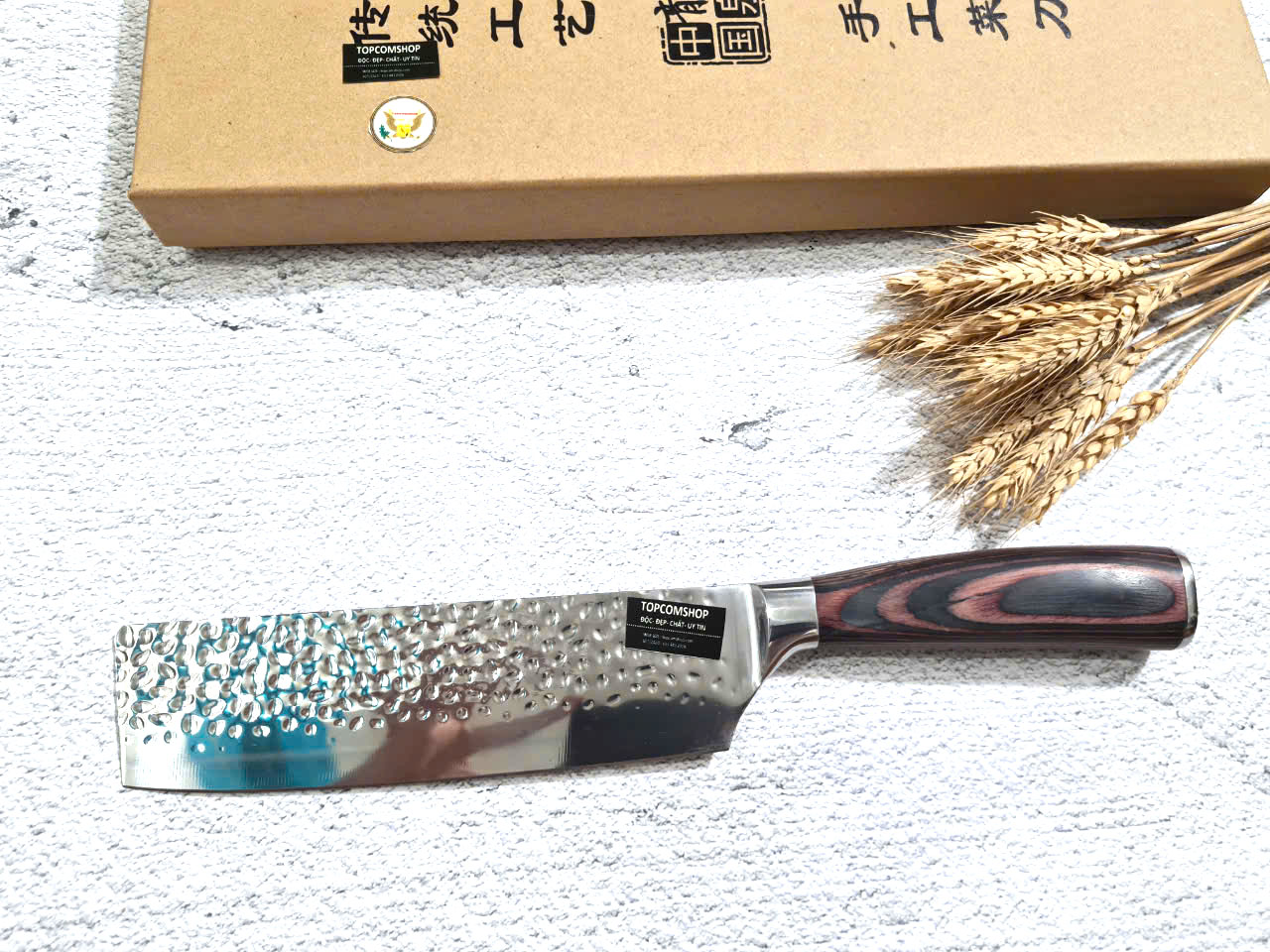 DAO NHẬT BẾP USUBA - DAO BẾP CỦA NHẬT THÉP DAMASCUS MÃ DT122