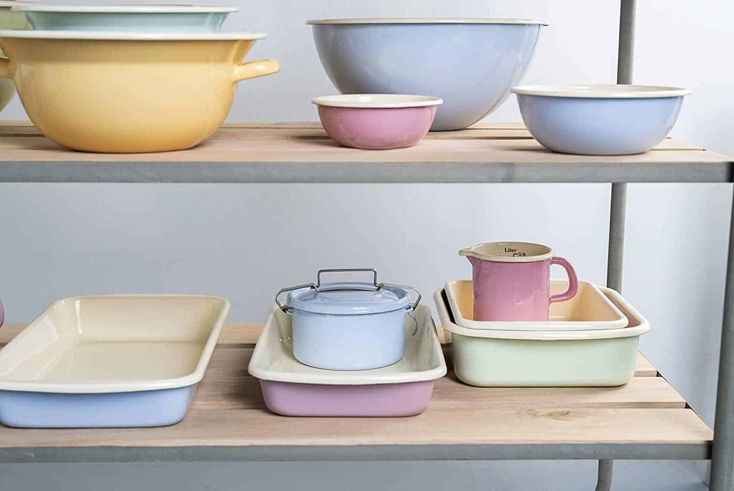 Thố Nướng Riess Classic 0432-006 22x22cm Pastel Hàng chính hãng
