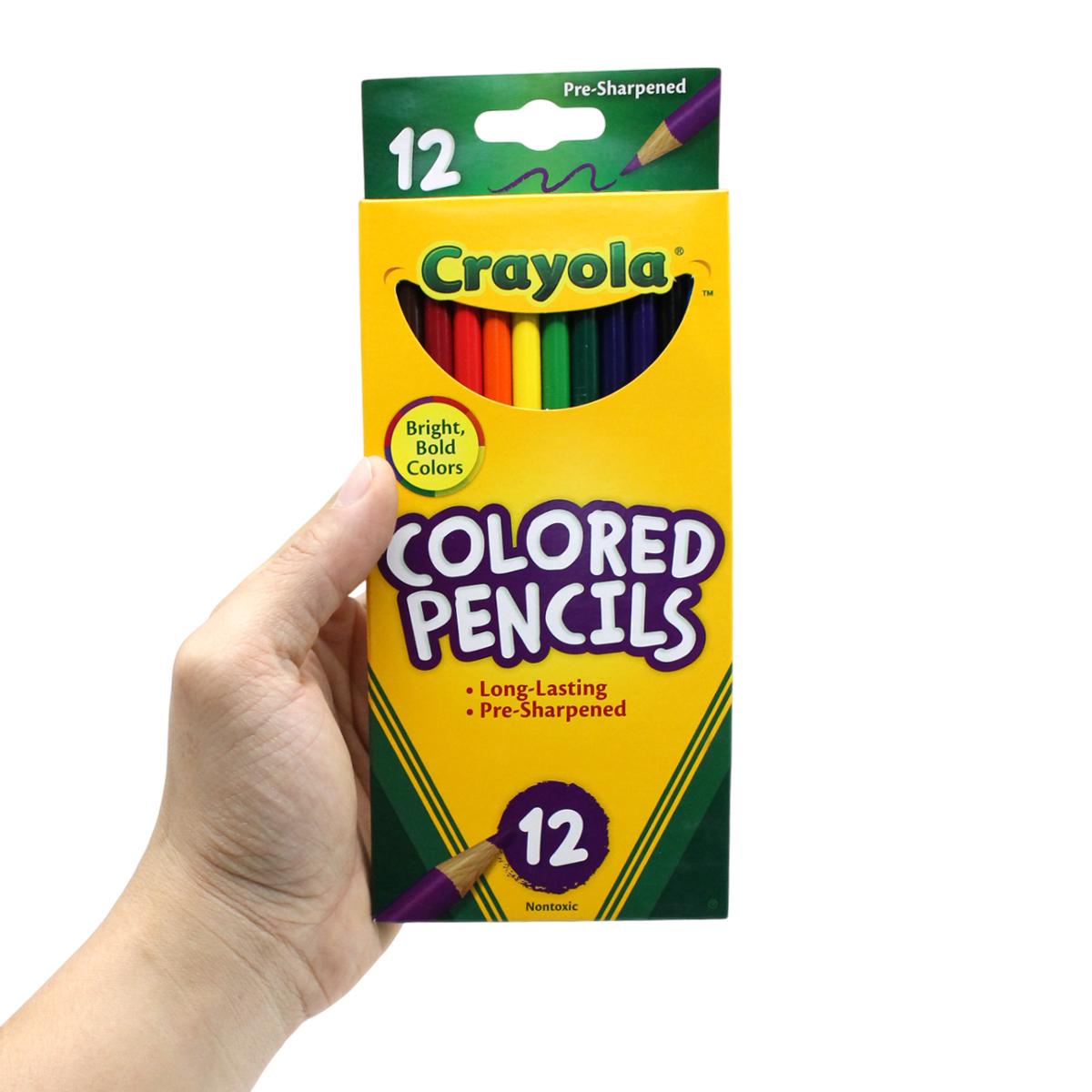 Hộp 12 Bút Chì Màu - Colored Pencil - Crayola 684012