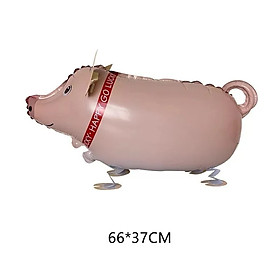 Bóng bay thú Lợn hot chạy lon ton cực đáng yêu