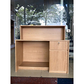 Quầy thu ngân, quầy tính tiền, quầy chống nước, chống cong vênh và ngăn bám bụi Juno Sofa  Ngang 1m x cao 1m2.