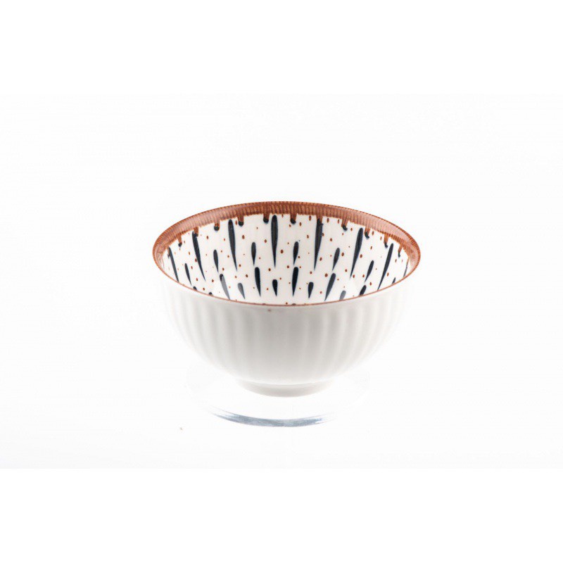 Bộ bát đĩa gốm sứ phong cách Nhật Bản họa tiết trang nhã 11 món kèm hộp - Bộ chén bát decor siêu xinh