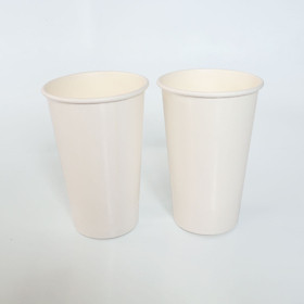 [KV] Ly giấy 16oz~472ml - Lốc 50 ly giấy trơn 