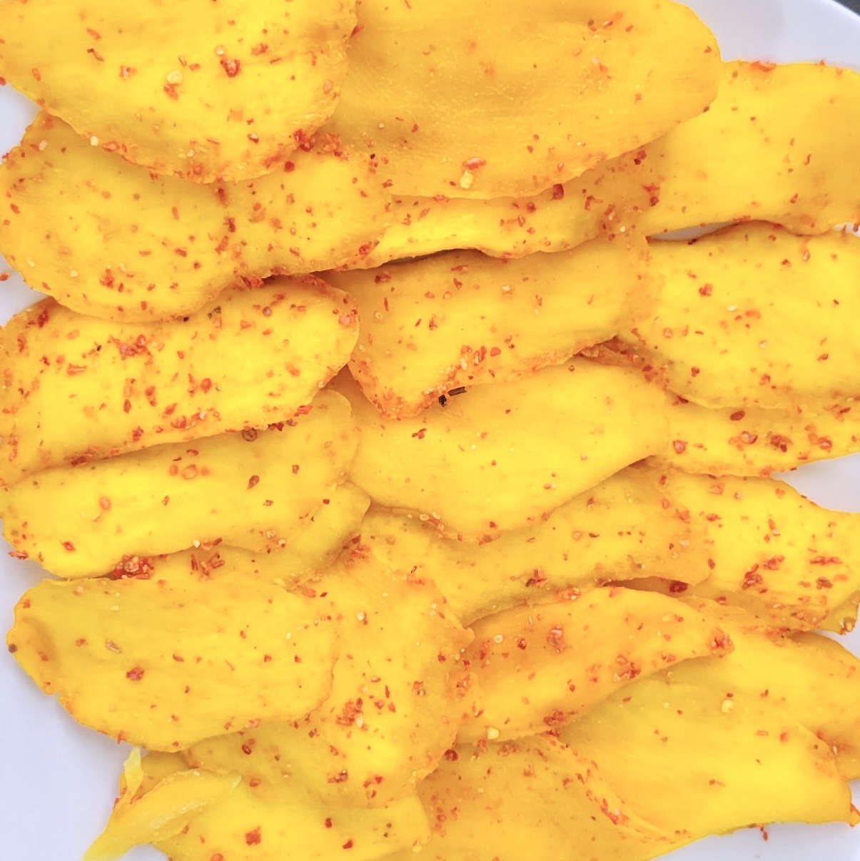 Ăn vặt siêu ngon, Xoài sấy dẻo muối ớt, nguyên vị 100% tự nhiên, nông sản sạch.