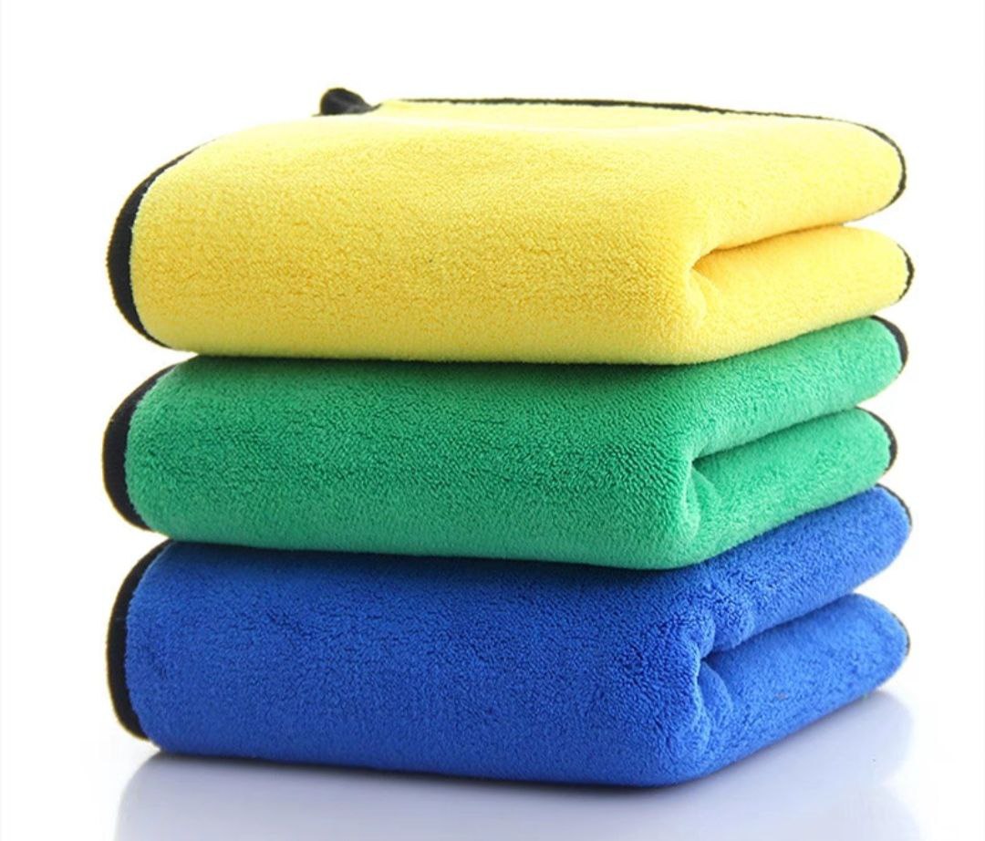 khăn lau KT 30 x 40 cm làm sạch đồ vật, khăn lau mặt, khăn lau tẩy trang chất liệu cotton đa năng loại tốt dầy