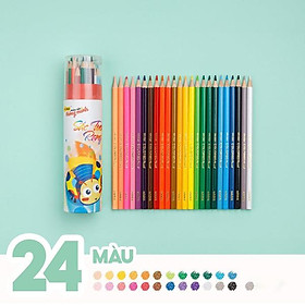 Hộp 24 Bút Chì Màu Kèm Chuốt Chì - Thiên Long CPC-C021
