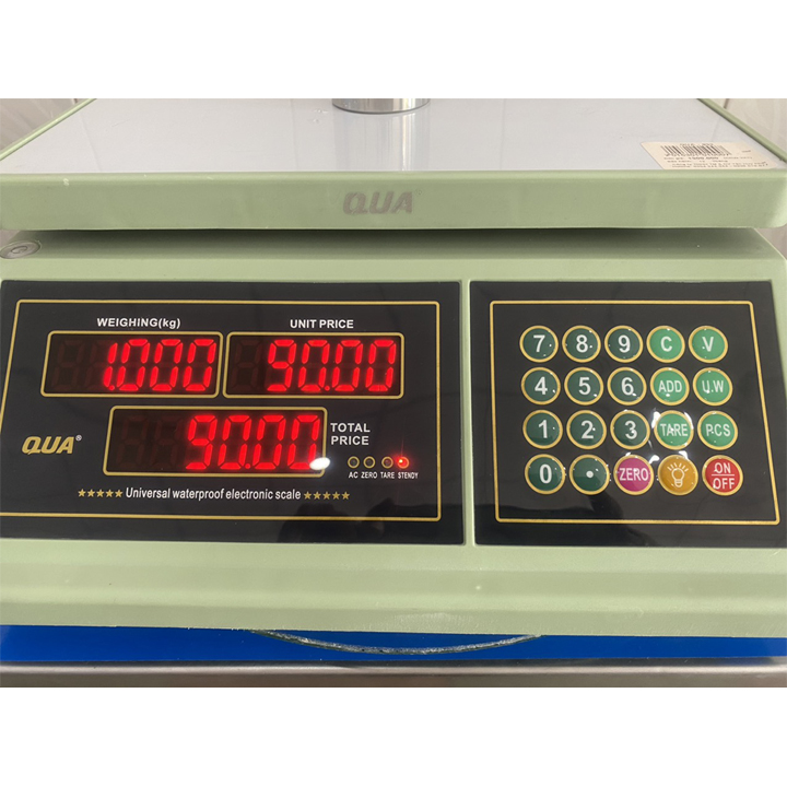 Cân tính tiền chống nước QUA 832