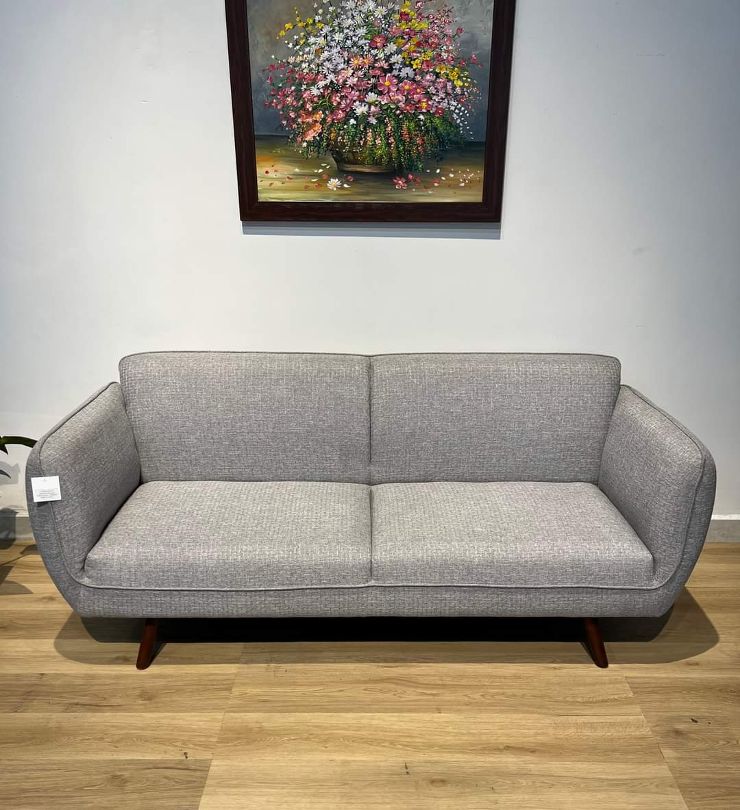 Sofa băng viền Juno Sofa chuẩn xuất khẩu 1m8 màu kem
