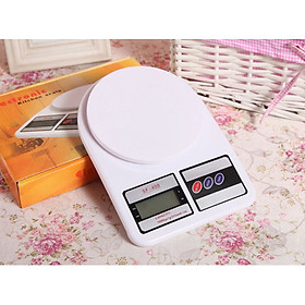 Cân Điện Tử Để Bàn Nhà Bếp 7KG SF-400 Kèm Pin Tiện Dụng - Hàng chính hãng