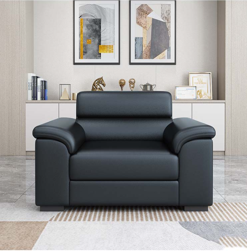 Bộ sofa văn phòng cao cấp Juno Sofa kèm ghế đơn HVPCT-03