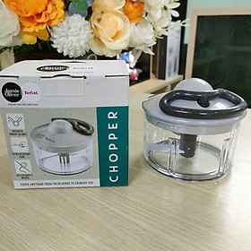 MÁY CẮT RAU CỦ, HÀNH TỎI VÀ CÁC LOẠI HẠT... BẰNG TAY TEFAL JAMIE OLIVER Hàng chính hãng
