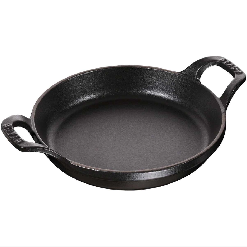 Staub - Khay tròn màu đen - 16cm