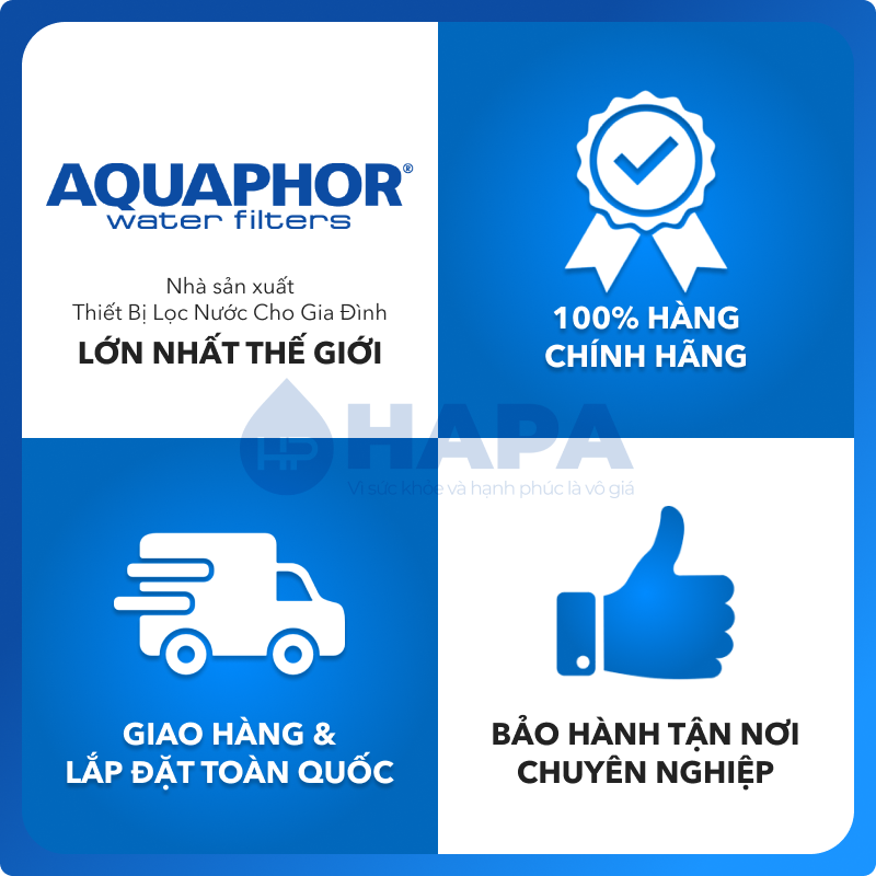 Bộ Lõi Lọc Nước AQUAPHOR CRYSTAL H, ECO, ECO H, MORION Nhập khẩu Châu Âu - Hàng Chính Hãng AQUAPHOR