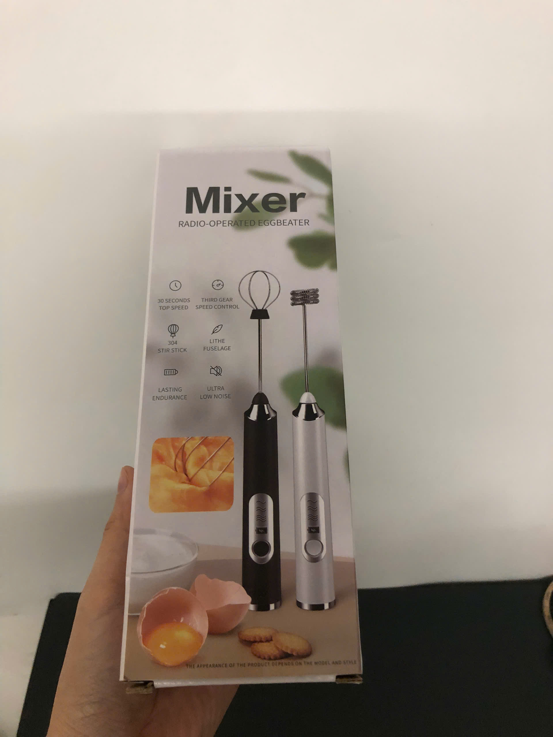 Máy tạo bọt cà phê cầm tay sạc điện, máy đánh trứng mini, máy khuấy cafe 3 cấp độ