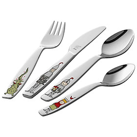 Bộ 4 Dao Thìa Dĩa Trẻ Em Eckbert Zwilling 07132-210-0 Hàng chính hãng