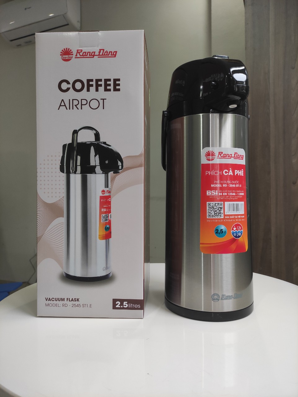 Phích Nước Nóng Rạng Đông Inox RD 2545 ST1.E (2.5L)