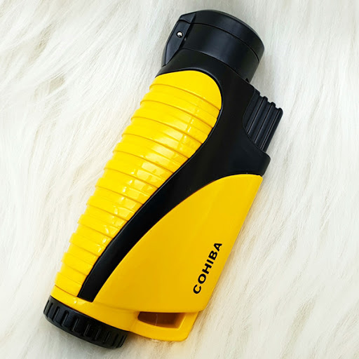 Vỏ Hộp Quẹt Bật Lửa Khò 3 Tia COB-399 Kèm Đục I Ga Tiện Lợi Đẹp Độc Lạ - Dùng Gas Cao Cấp