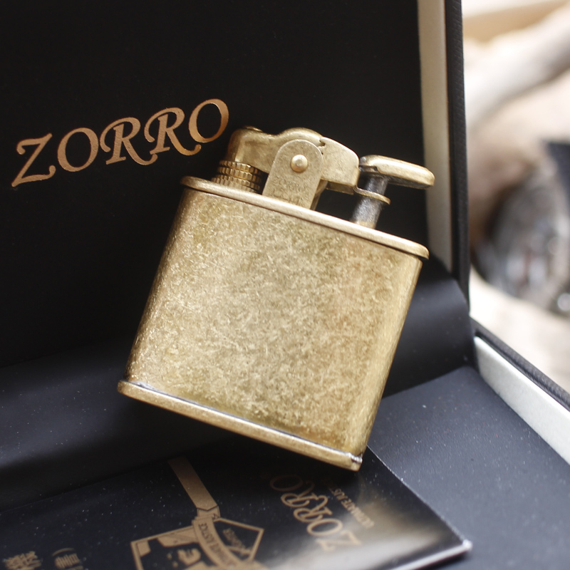 Vỏ Hột Quẹt Bật Lửa Xăng Đá Zorro Z507 Thiết kế đẹp độc lạ - dùng xăng bấc đá cao cấp