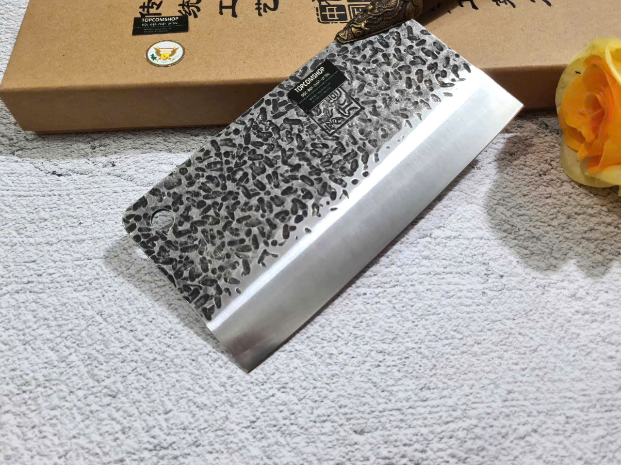 DAO BẾP THÁI CHẶT KHÂU ĐỒNG RỒNG DT155