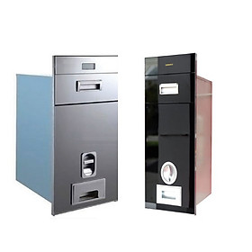 Thùng gạo gương nút nhấn EUROGOLD (B25, B30) - Hàng chính hãng