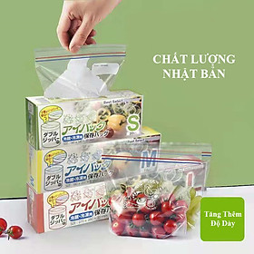 Túi zip bảo quản thực phẩm Nhật