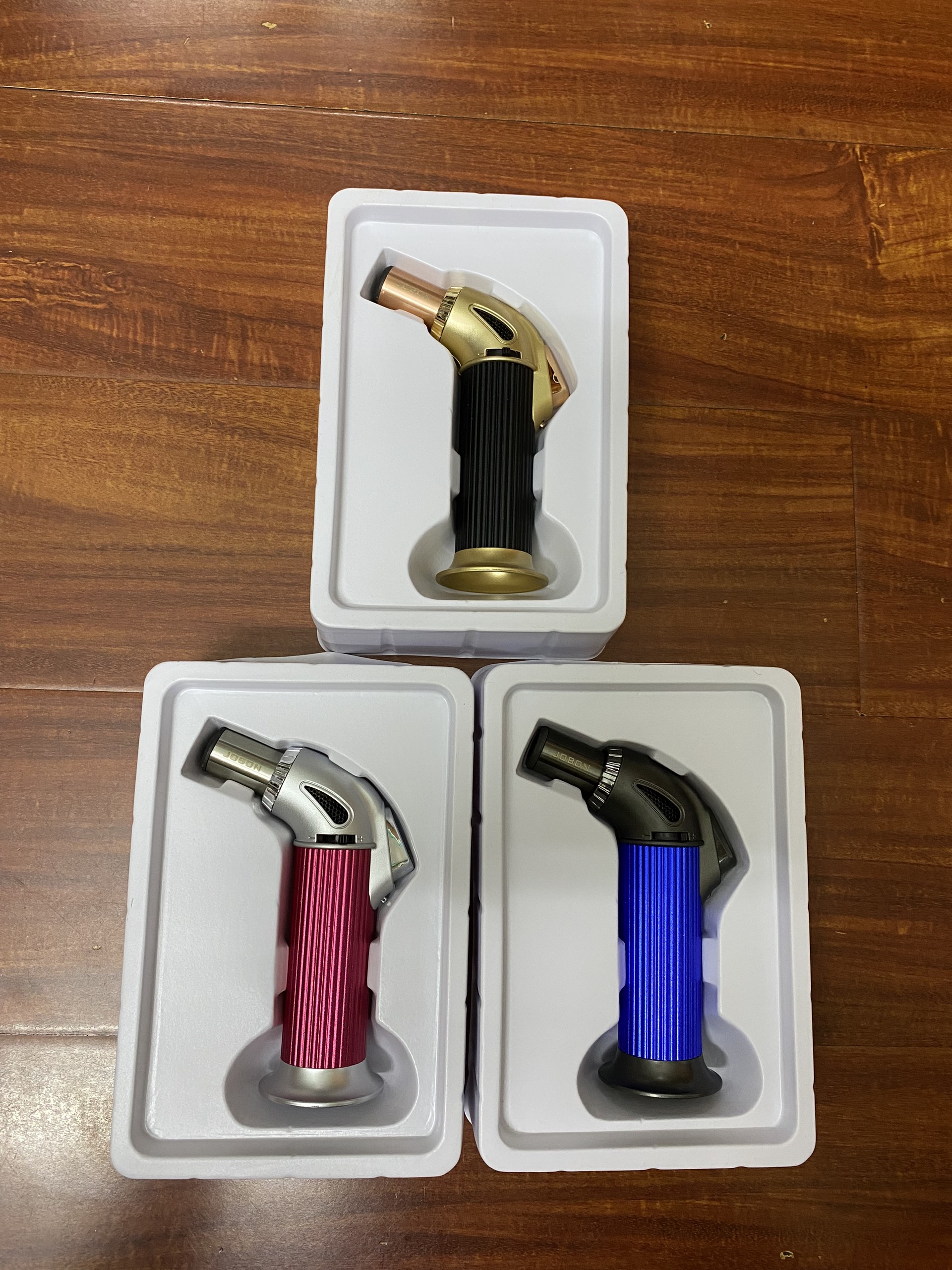 Vỏ Hột Quẹt Bật Lửa Gas Jobon ZB-312 Khò 1 Tia Cực Mạnh - Nhiều Màu