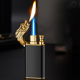 Vỏ Hột Quẹt Bật Lửa Gas 2 Chế Độ Lửa Khò Và Lửa Ngọn BK872 - Nhiều Màu