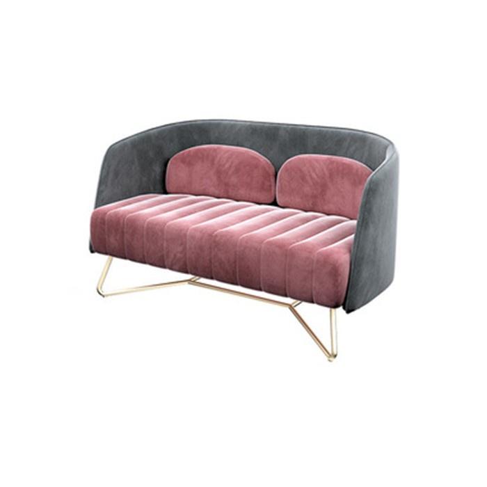Sofa đôi bọc nhung - Sofa đôi phòng khách