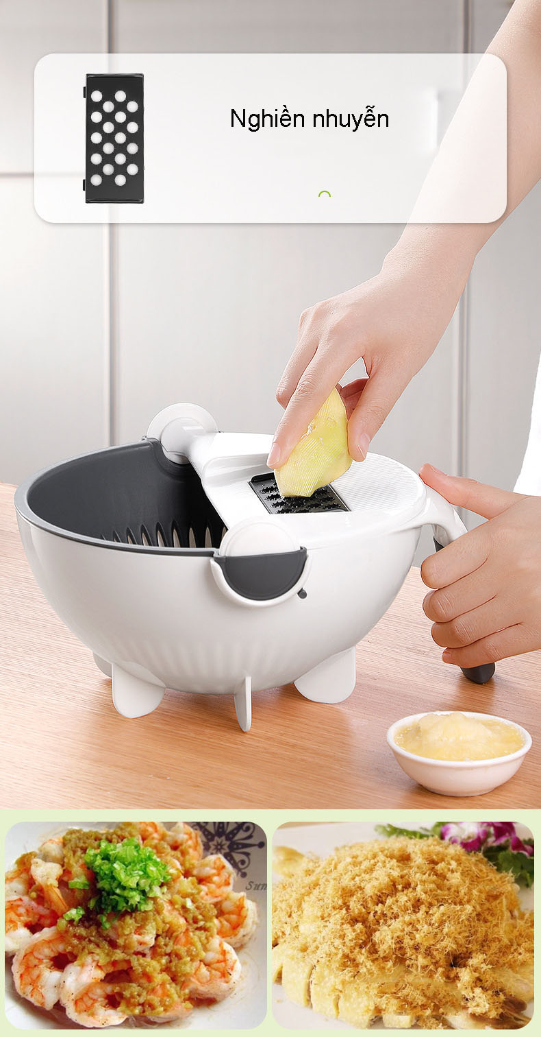 Bộ Dụng Cụ Nạo Thái Rau Củ Quả Đa Năng Tiện Dụng