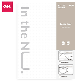 Sổ Còng Sổ Tay A5 B5 Bìa Nhựa Cứng 120 200 Trang Có Thể Thay Lõi Sổ Ruột Sổ Nhiều Size Deli - Phù Hợp Làm Sổ Kế Hoạch Planner, Nhật Kí, Tập Vở Ghi Chép Bullet Journal - HA560 EN204