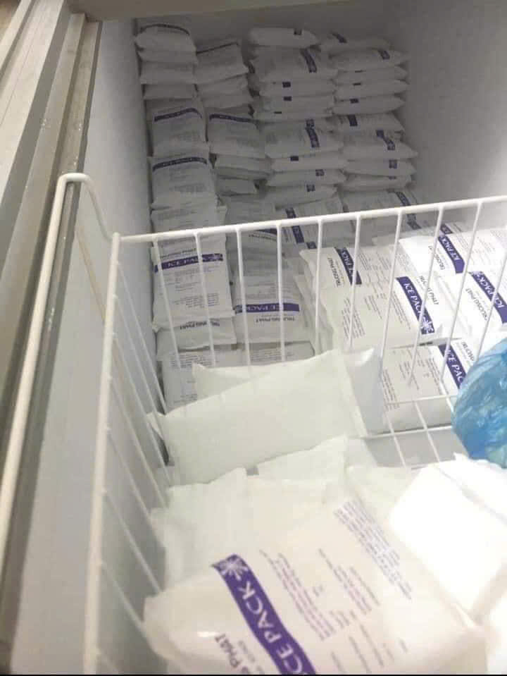 Túi đá gel 500gr bảo quản thực phẩm, an toàn, tiện lợi - Không chảy nước - Giữ lạnh thực phẩm, đồ ăn