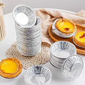 Combo 250 chén  giấy bạc lót khuôn nướng bánh , hàu Tart trứng , bát đựng gia vị , nước chấm tiện lợi , khả năng chịu nhiệt cao chống dầu và chống bám bẩn , dễ tháo khuôn , an toàn và hợp vệ sinh