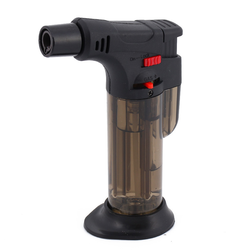 Vỏ Hột Quẹt Bật Lửa Khò 1 Tia cực mạnh Để Bàn QL001 Thiết Kế Đẹp Độc Lạ Lửa Khò Mạnh Mẽ Nhiều Màu - Dùng Gas Cao Cấp