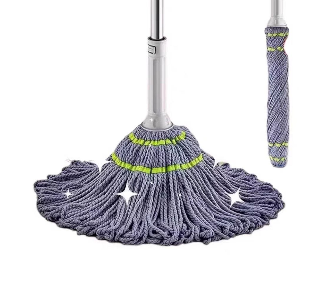 CÂY LAU SỢI VẮT TRỢ LỰC TỰ HÃM THÔNG MINH CÂY LAU MOP SỢI LAU SIÊU THẤM MỀN MẠI VÀ BỀN KHÁNG KHUẨN HÀNG XUẤT KHẨU CAO CẤP - HW007K65QN