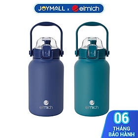 Bình giữ nhiệt Elmich EL8373 1.2L, Hàng chính hãng, inox 304, nắp mở 1 chạm, quai xách -JoyMall