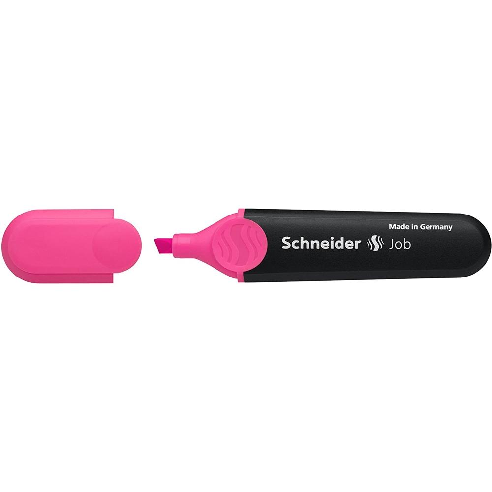 Bút Dạ Quang Schneider Job 1509 - Màu Hồng