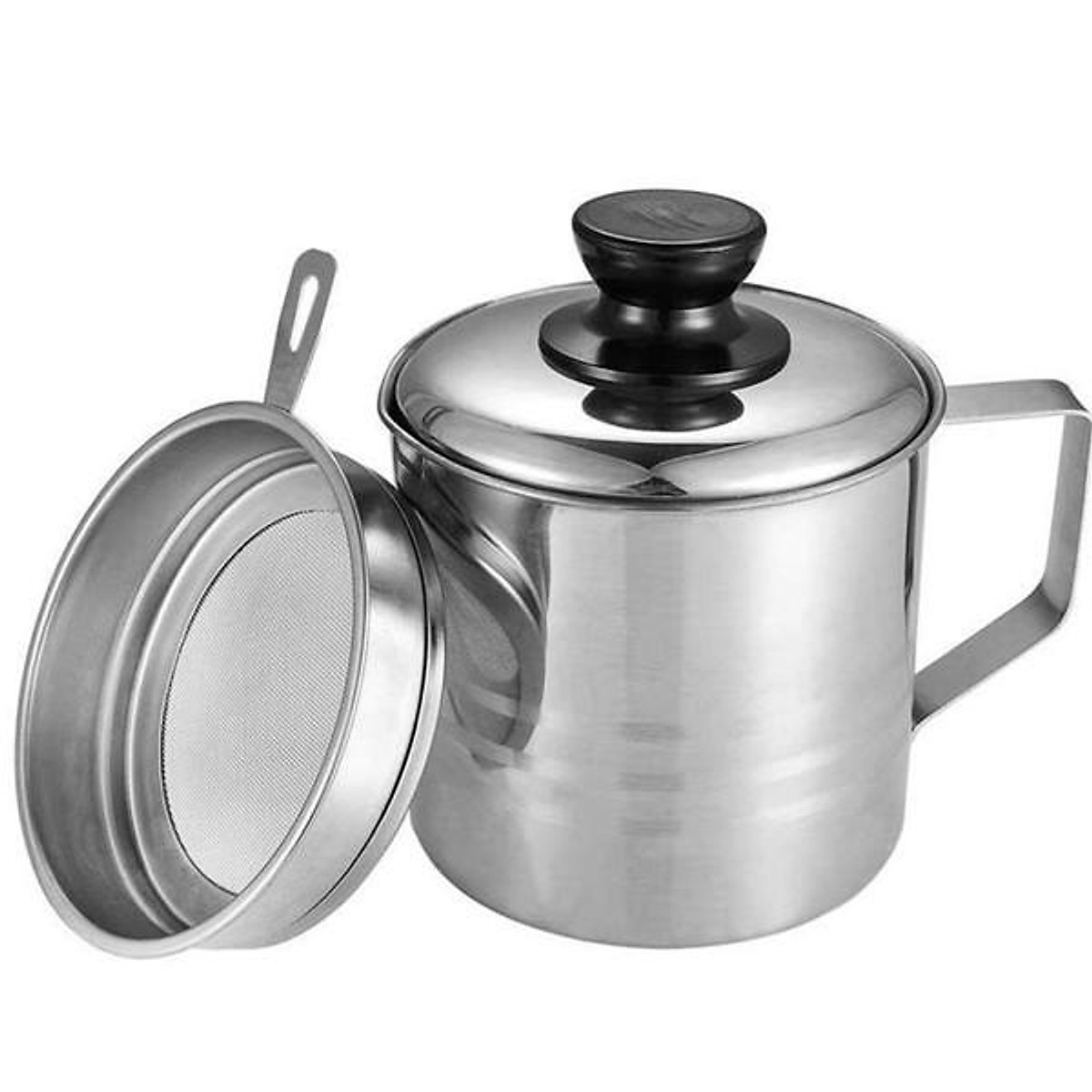 Ca Lọc Dầu Inox 304 Không Thấm Lọc Dầu Cực Trong ,Không Để Lại Cặn,Nguyên Chất Dầu Không Đen - Hàng Loại 1 - Chính Hãng MINIIN