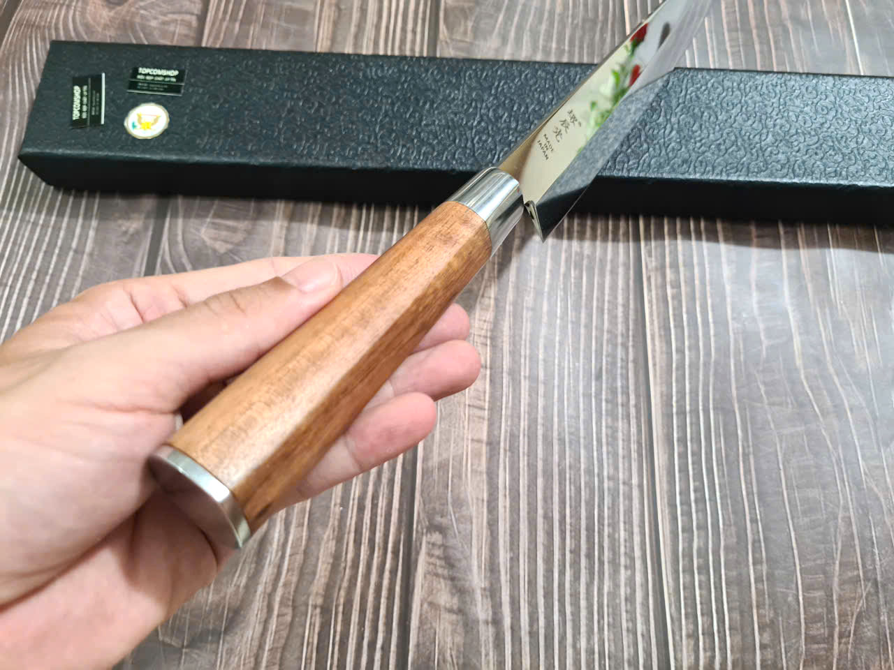DAO - DAO BẾP NHẬT BẢN SASHIMI THÉP NHẬT MÃ BDT129 VNS