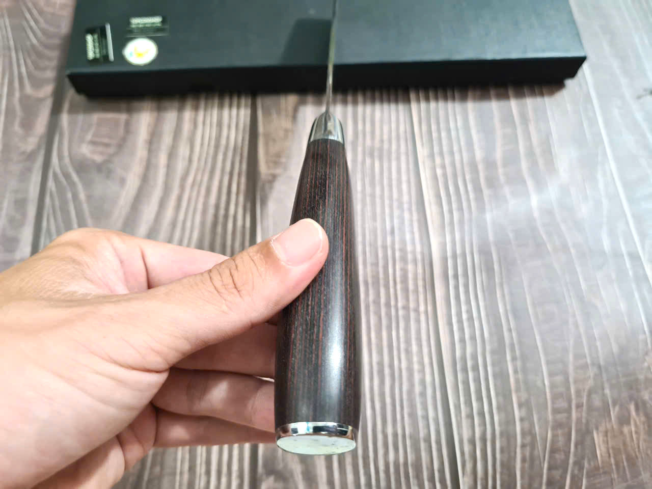 DAO - DAO BẾP NHẬT BẢN USUBA THÉP DAMASCUS MÃ A5 DT125 nt topcoomshop vn